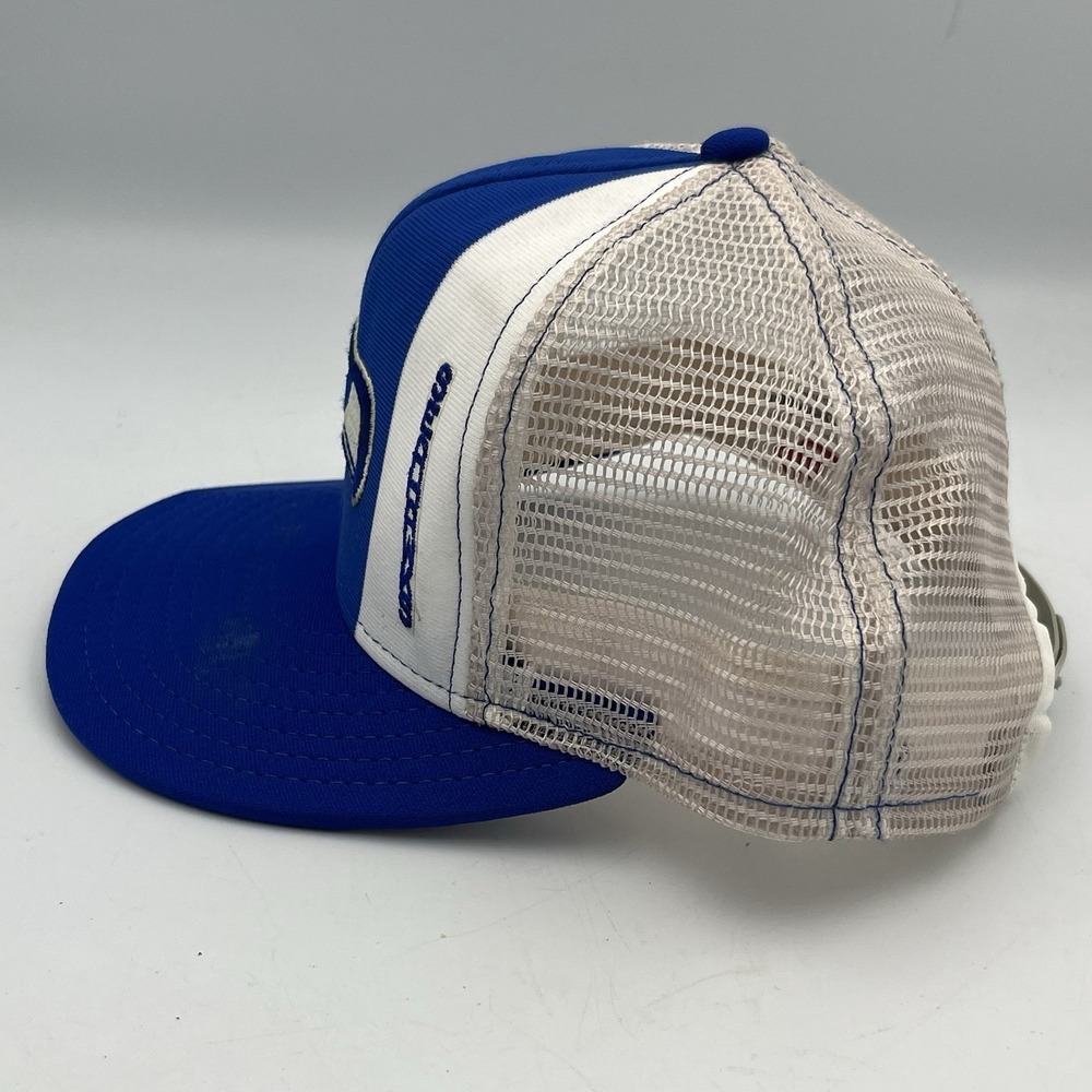 Seattle Seahawks AJD Lucky Stripes NFL Vintage 80s/90s Trucker Snapback Cap Hat - Picture 3 of 8